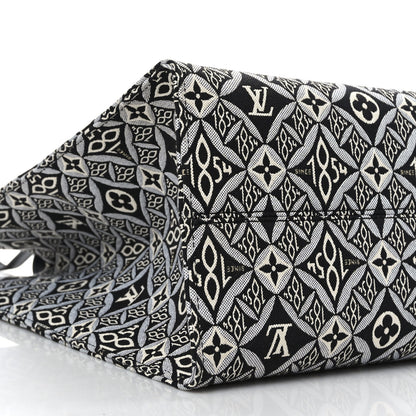 Louis Vuitton Jacquard Since 1854 Onthego GM Grey 7 of 8
