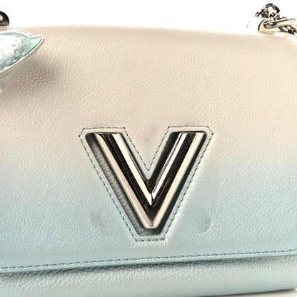 Louis Vuitton Calfskin Twist Chain Shoulder Bag PM Shaded Blue 11 of 14
