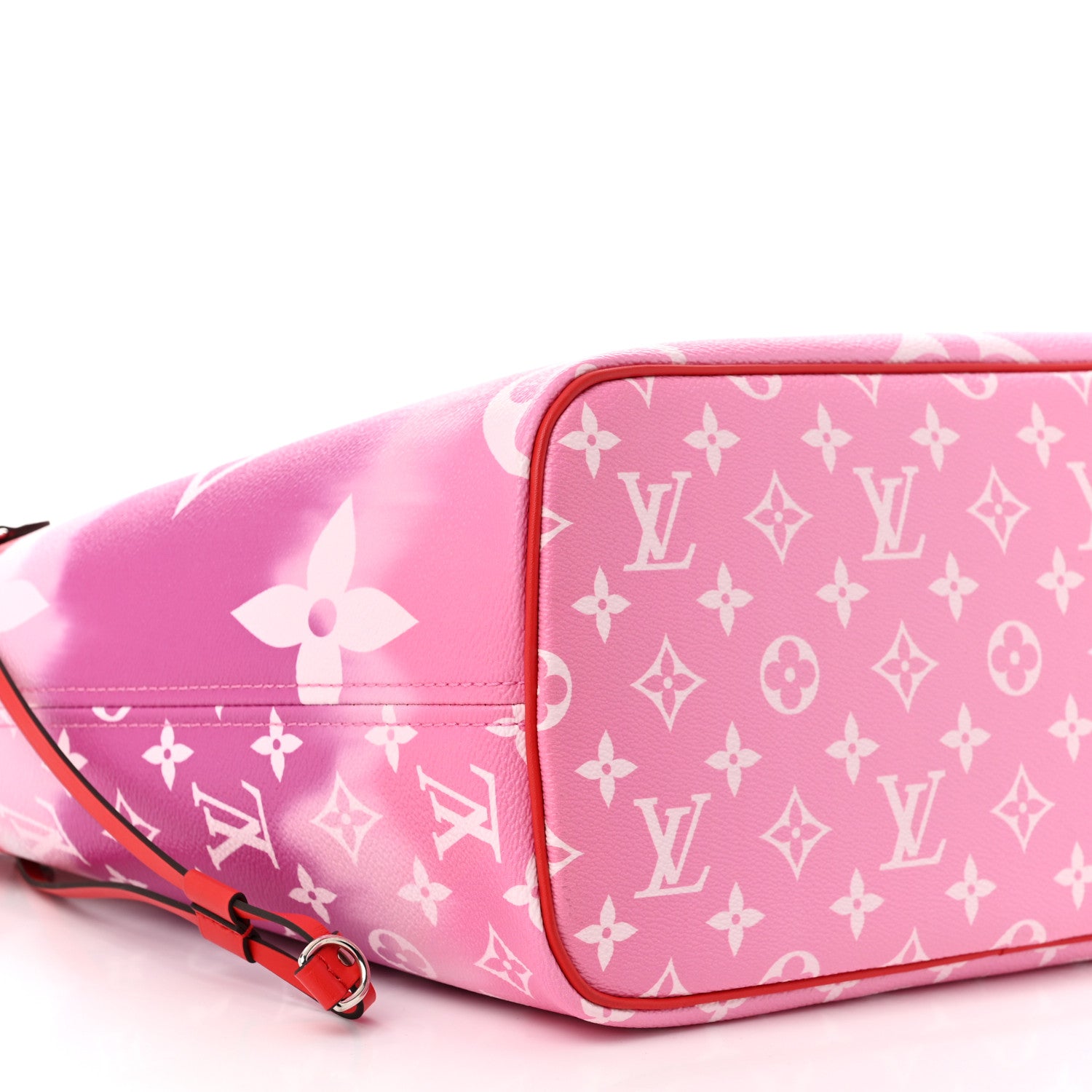 Louis Vuitton Monogram Escale Neverfull MM Rouge 11 of 12