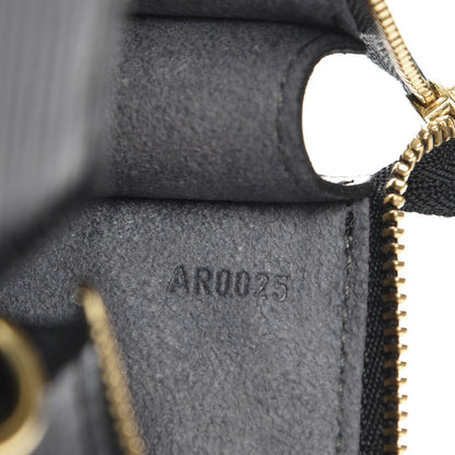Louis Vuitton Epi Pochette Accessories 24 Black 7 of 8