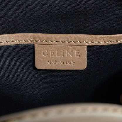 Celine Smooth Calfskin Nano Luggage Camel 6 of 9