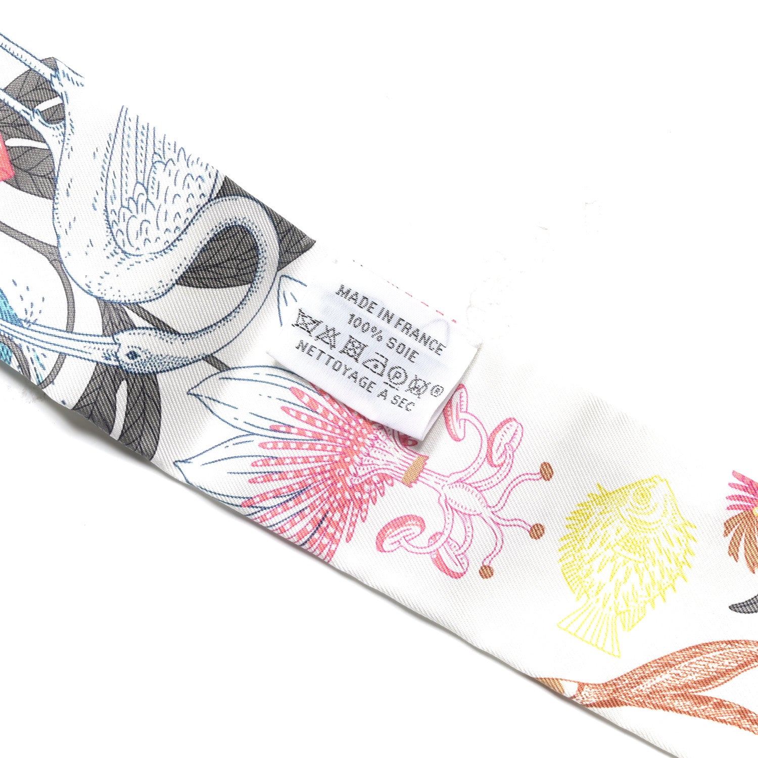 Hermes Precious Paradise Twilly Rose Pale White Bleu 4 of 4