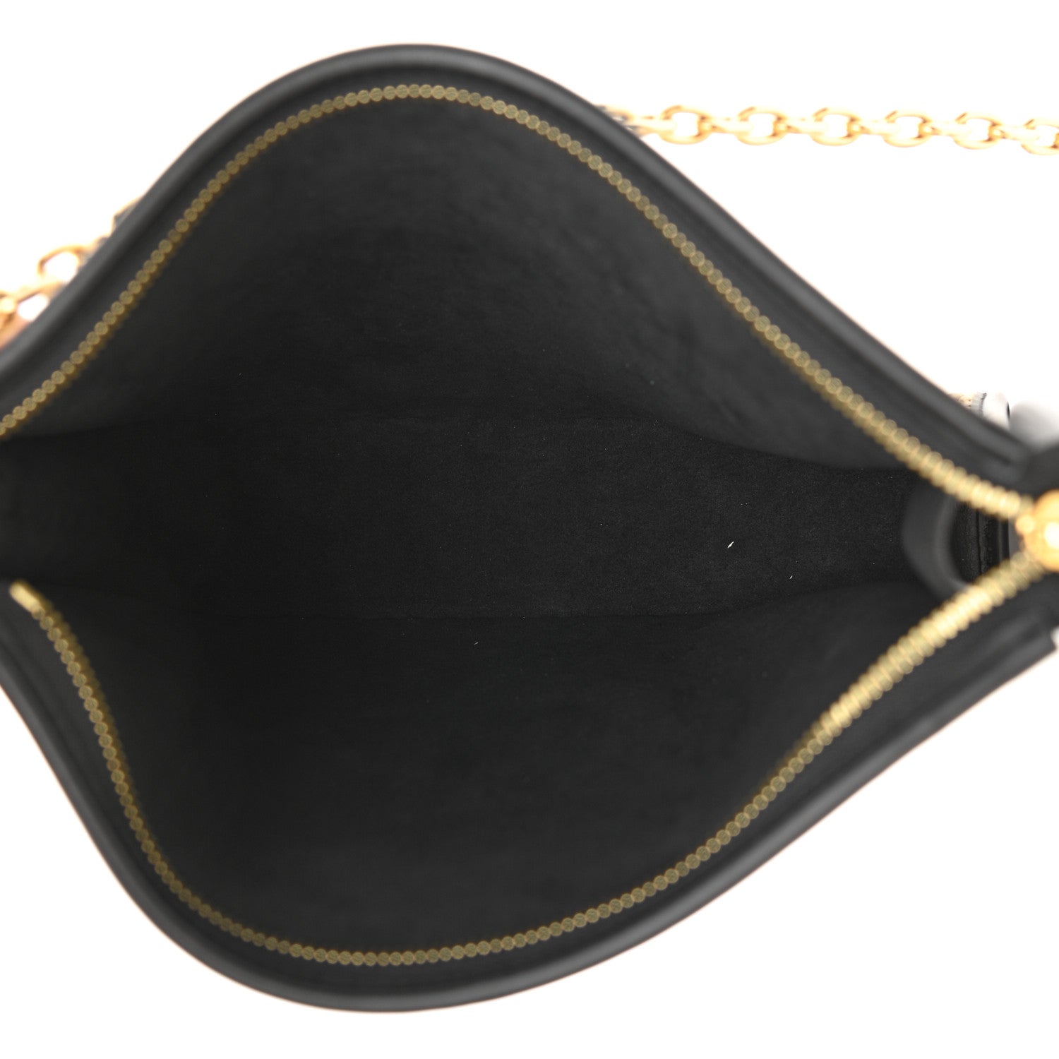 Louis Vuitton Raffia Calfskin Monogram Giant Pouch 4 of 8