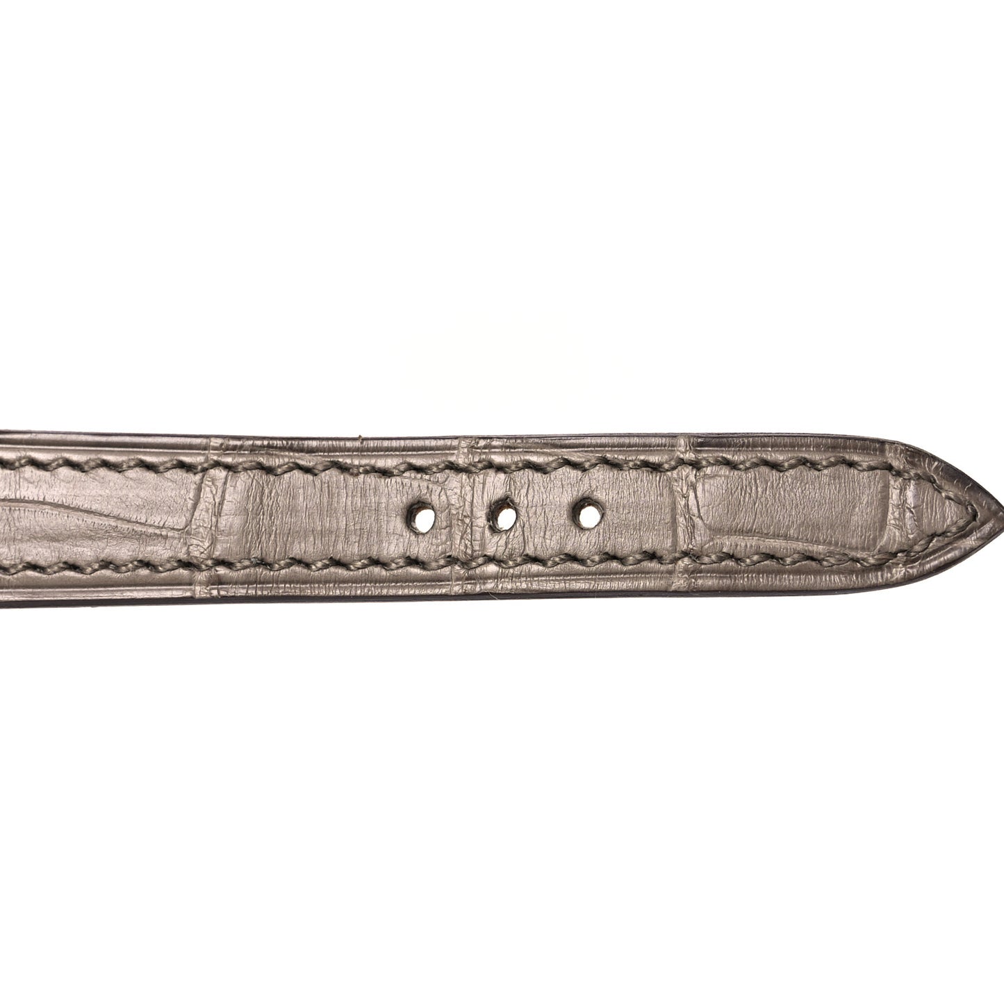Matte Alligator 16mm Watch Strap Etoupe
