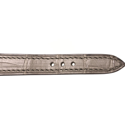 Hermes Matte Alligator 16mm Watch Strap Etoupe 3 of 8