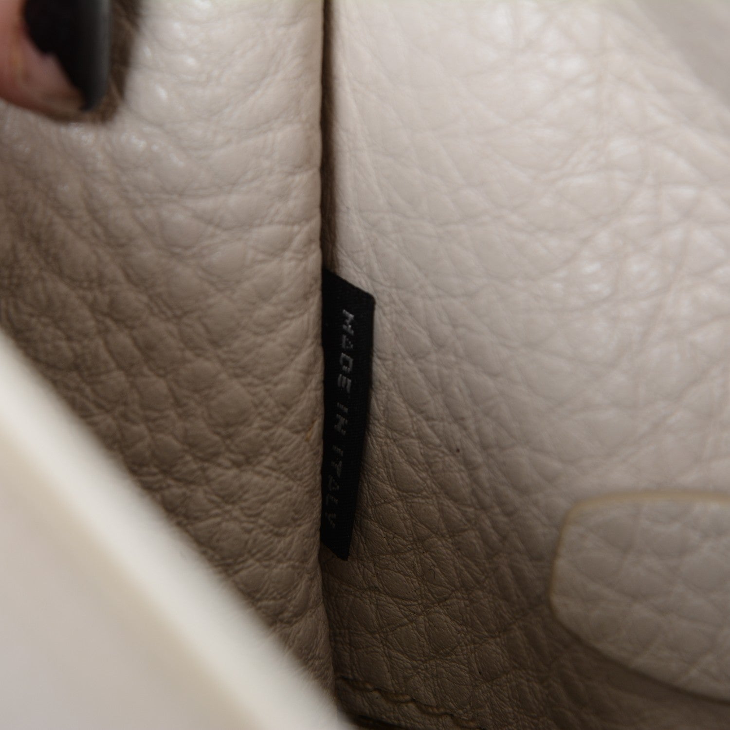 Prada Vitello Daino Shopping Tote Talco 7 of 9