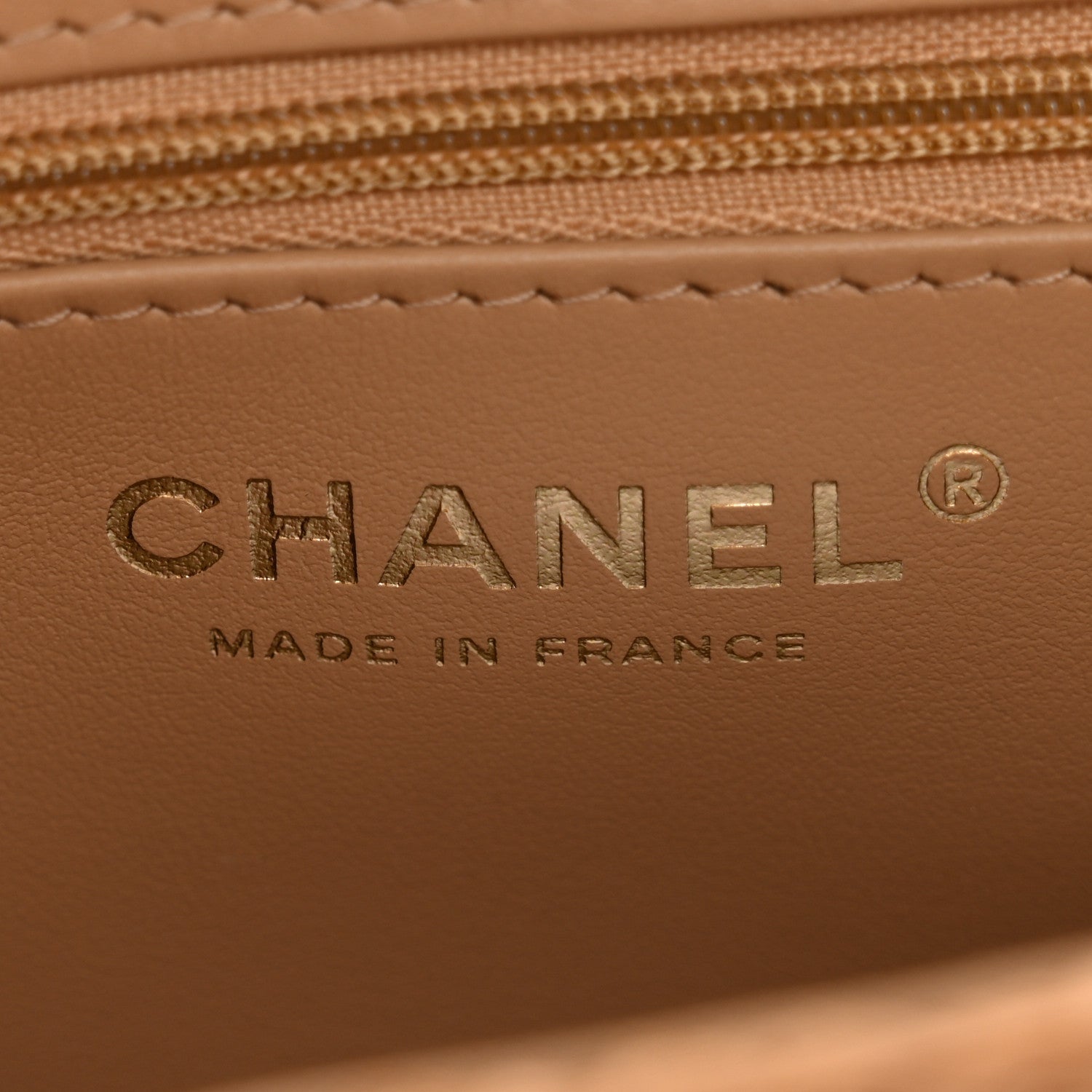 Chanel Braided Raffia Nano Kelly Flap Bag Dark Beige 7 of 12