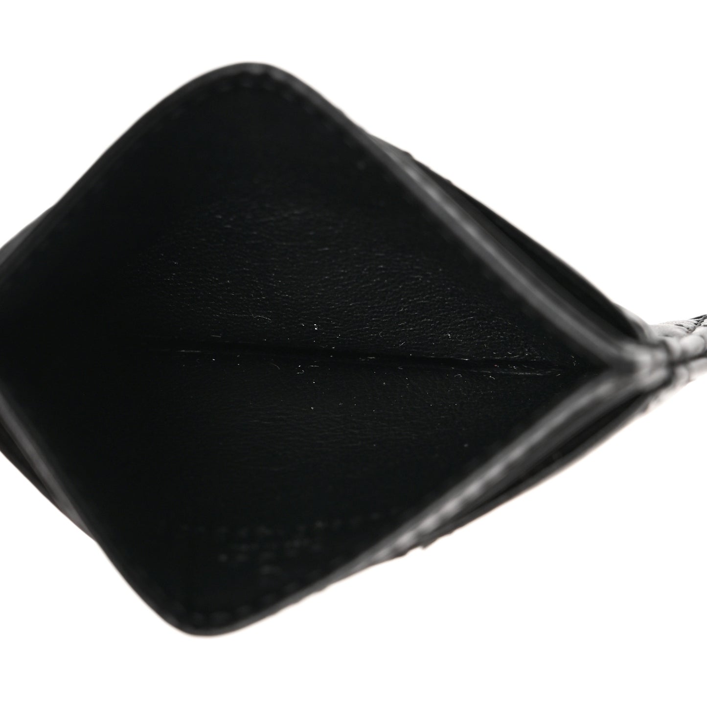 Calfskin Matelasse GG Marmont Card Holder Black