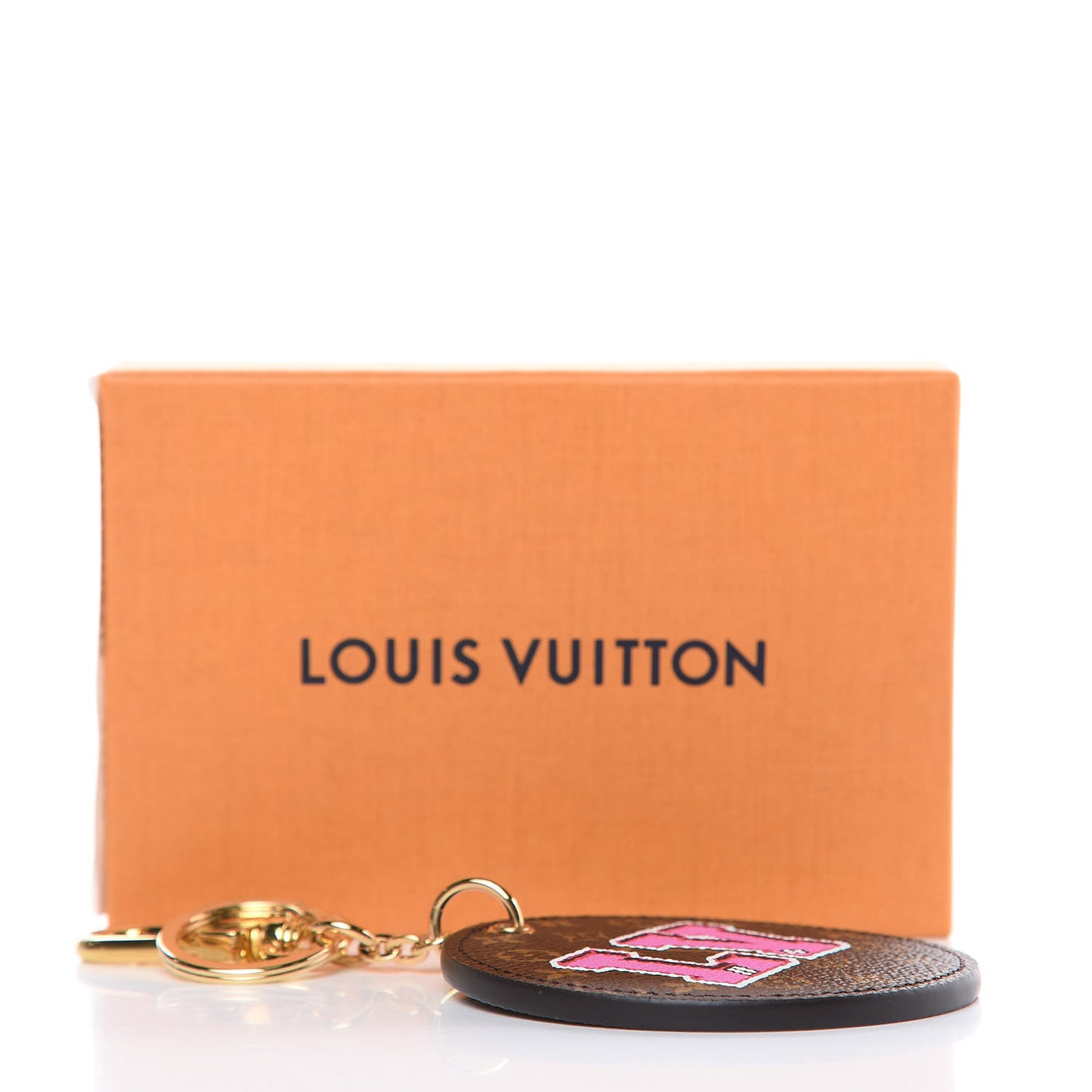 Monogram Stories Bag Charm Key Holder