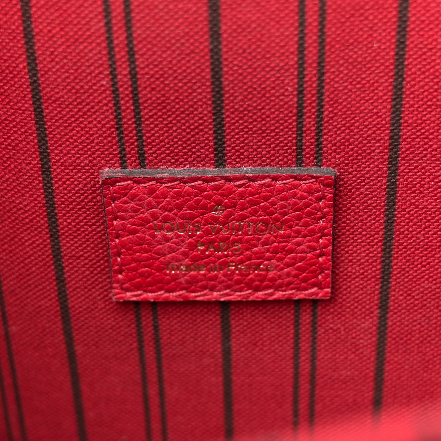 Louis Vuitton Empreinte Pochette Metis Scarlet 6 of 12