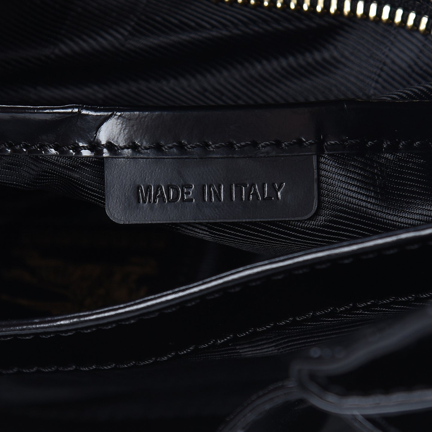 Calfskin Nylon Quilted Large Manor Tote Black