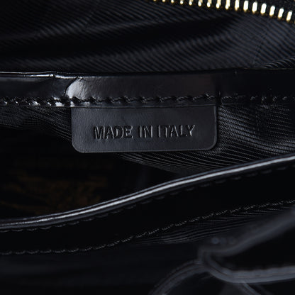 Burberry Calfskin Nylon Quilted Large Manor Tote Black 8 of 12