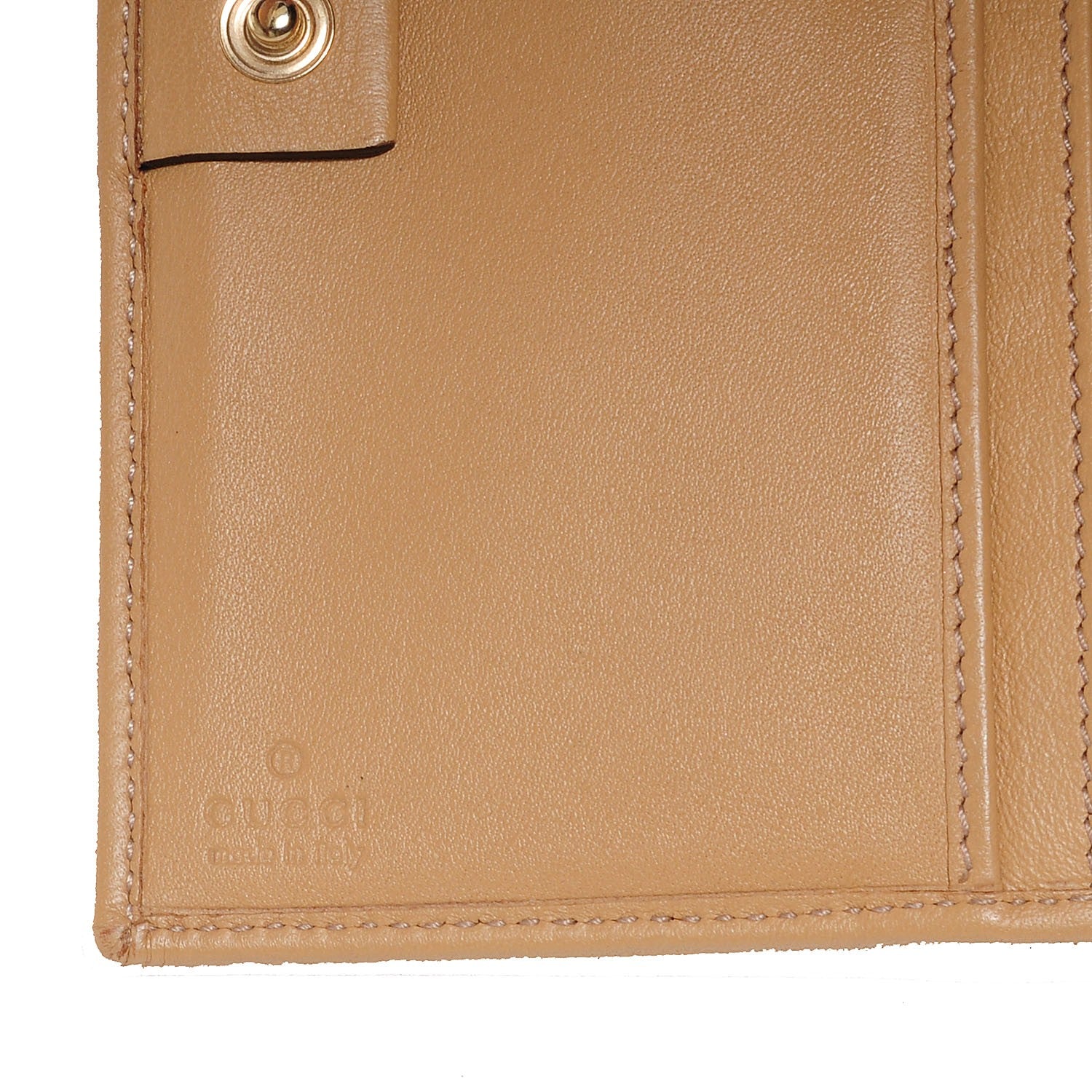 Gucci Monogram Two Fold Wallet Beige 6 of 7