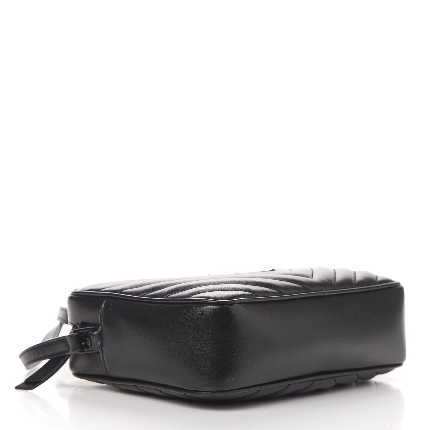Calfskin Matelasse Monogram Lou Camera Bag Black