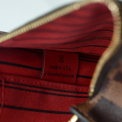 Louis Vuitton Damier Ebene Neverfull MM GM Pochette 8 of 8