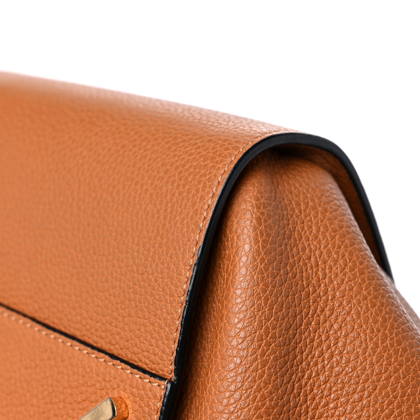 Calfskin Medium Hammock Shoulder Bag Light Caramel