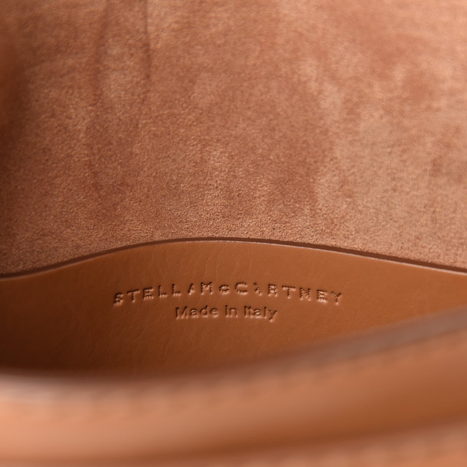 Stella McCartney Eco Alter Nappa Popper Shoulder Bag Camel 9 of 10