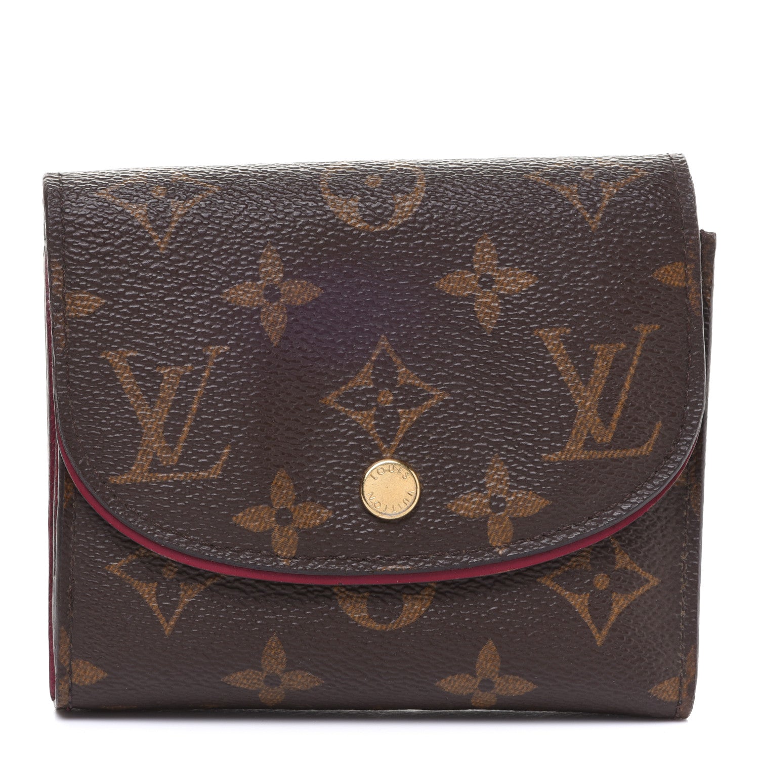 Louis Vuitton Monogram Ariane Compact Wallet Fuchsia 1 of 19