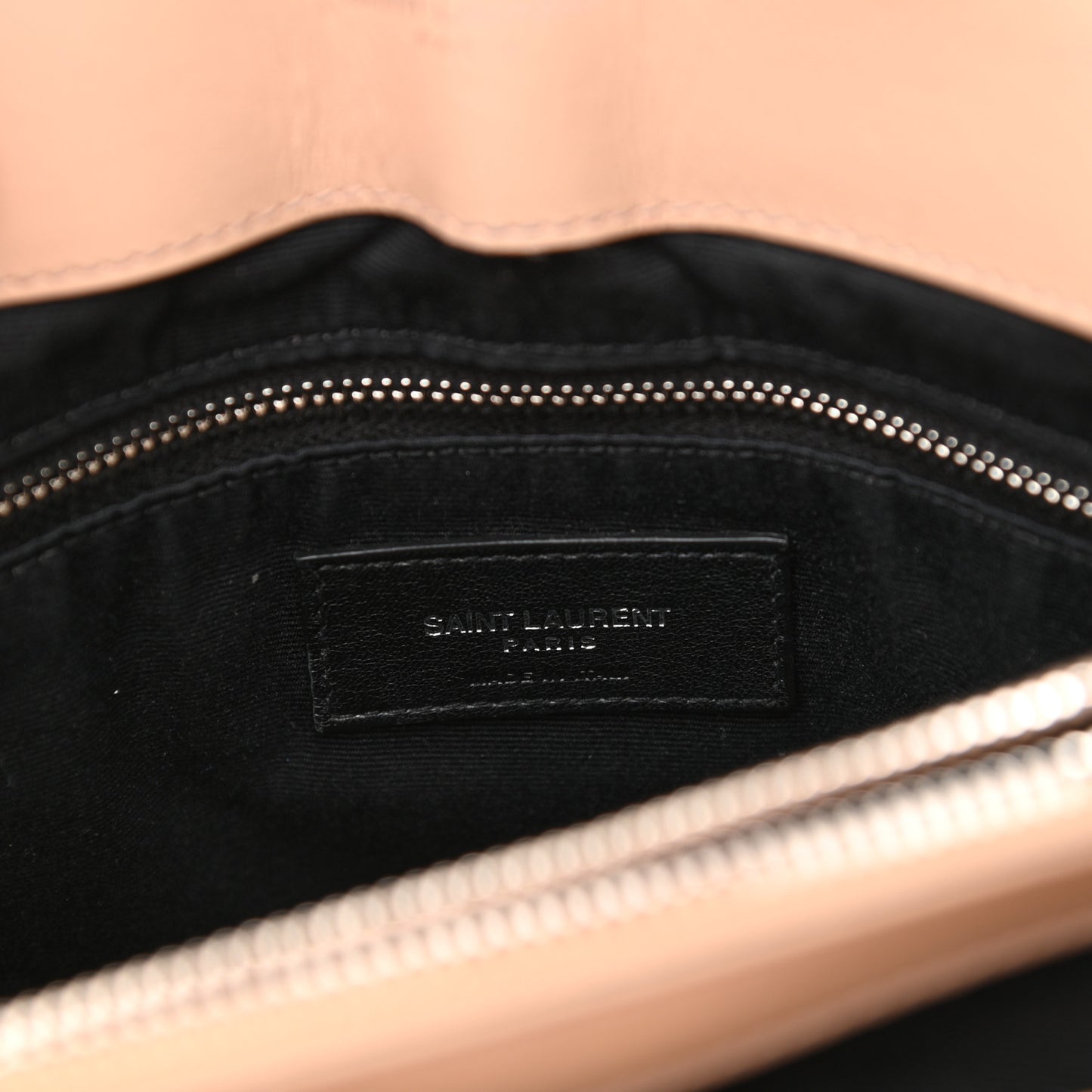 Calfskin Y Quilted Monogram Medium Loulou Chain Satchel Dark Beige