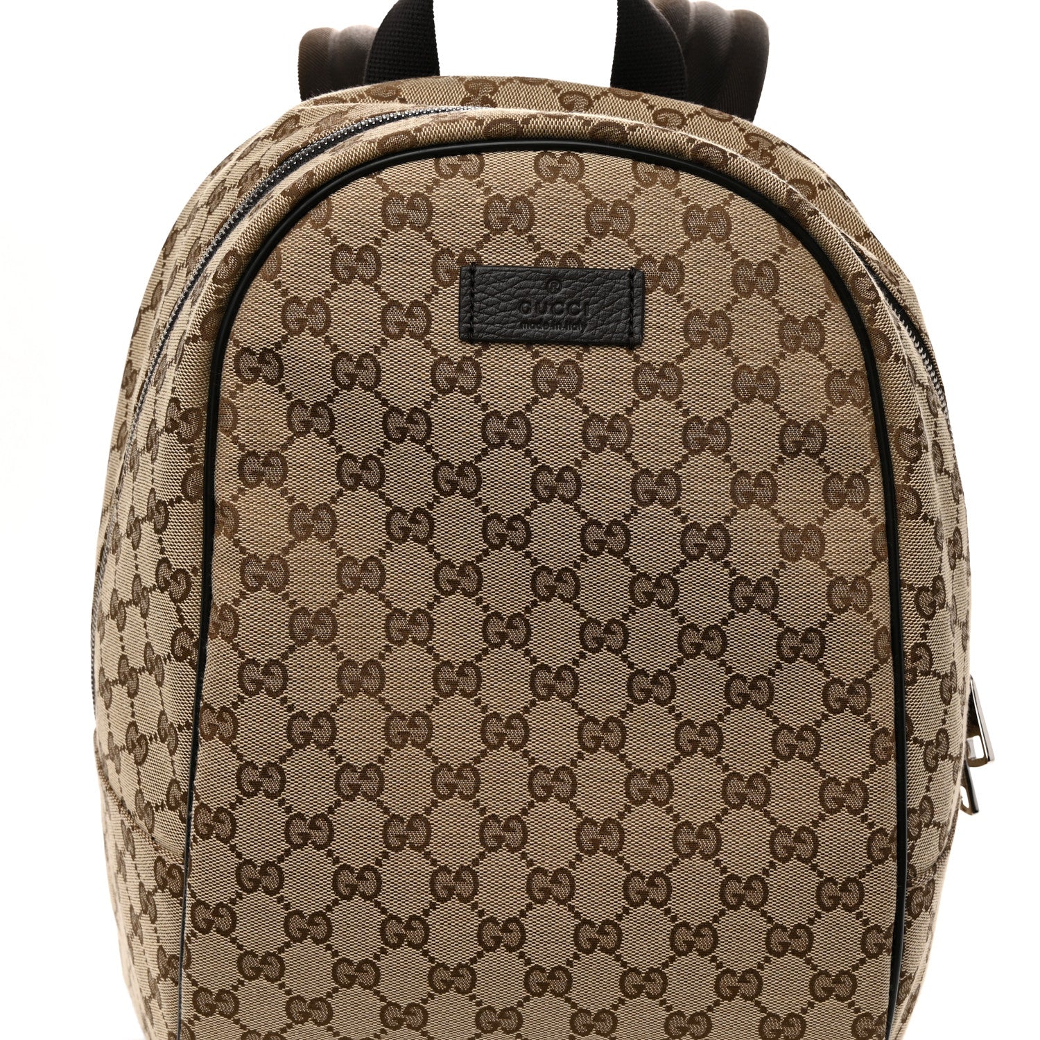 Gucci Monogram Travel Backpack Dark Brown 8 of 10