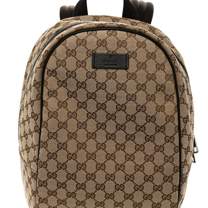 Gucci Monogram Travel Backpack Dark Brown 8 of 10