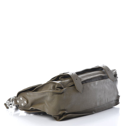 Proenza Schouler Lambskin Medium PS1 Satchel Dark Olive 4 of 13