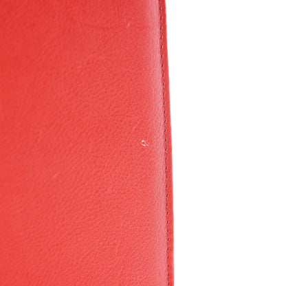 Chanel Calfskin Double Stitch New Medium Boy Flap Red 13 of 24