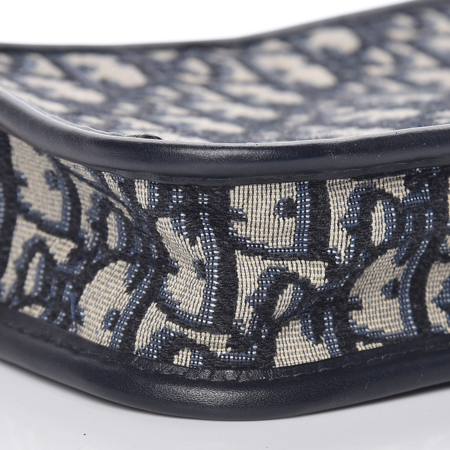 Oblique Diorquake Clutch Blue