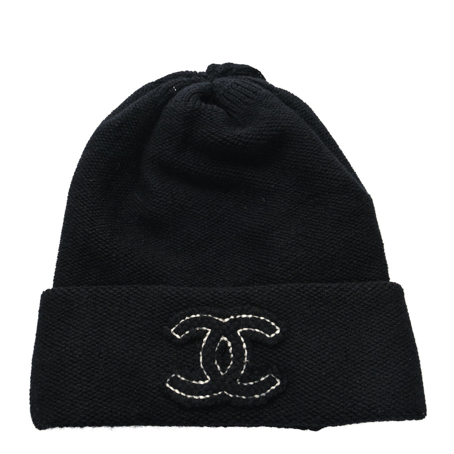 Cashmere CC Beanie Hat Black