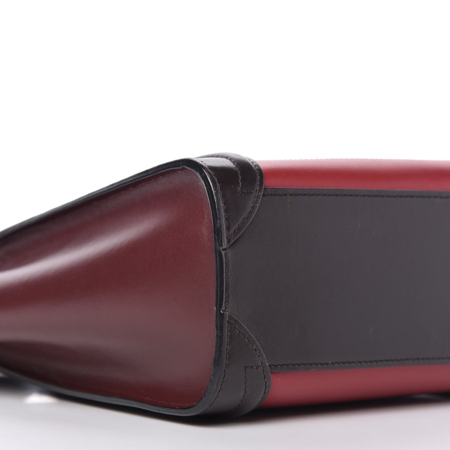 Satin Calfskin Nano Tri-Color Luggage Orchid