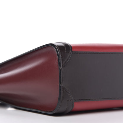 Celine Satin Calfskin Nano Tri-Color Luggage Orchid 6 of 9