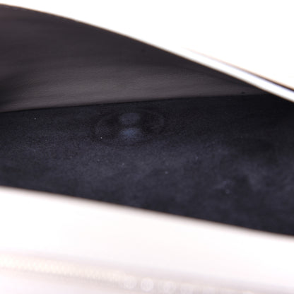 Celine Grained Calfskin Large Multifunction Strap Wallet Black Chalk 11 of 11