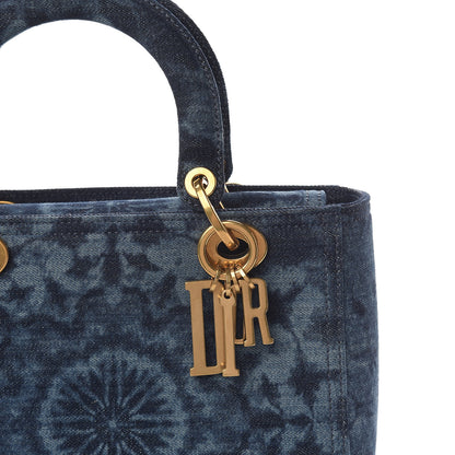 Christian Dior Denim Medium KaleiDiorscopic Lady Dior Blue 7 of 10