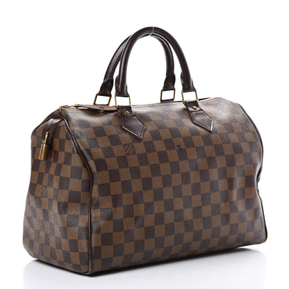 Louis Vuitton Damier Ebene Speedy 30 2 of 17