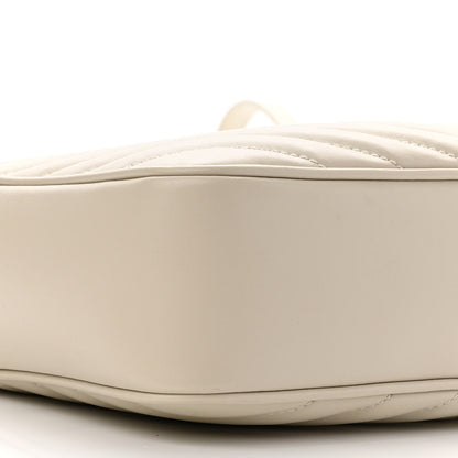 Saint Laurent Calfskin Matelasse Monogram Lou Camera Bag Crema Soft 9 of 10