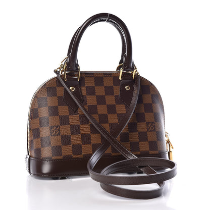 Louis Vuitton Damier Ebene Alma BB 3 of 9