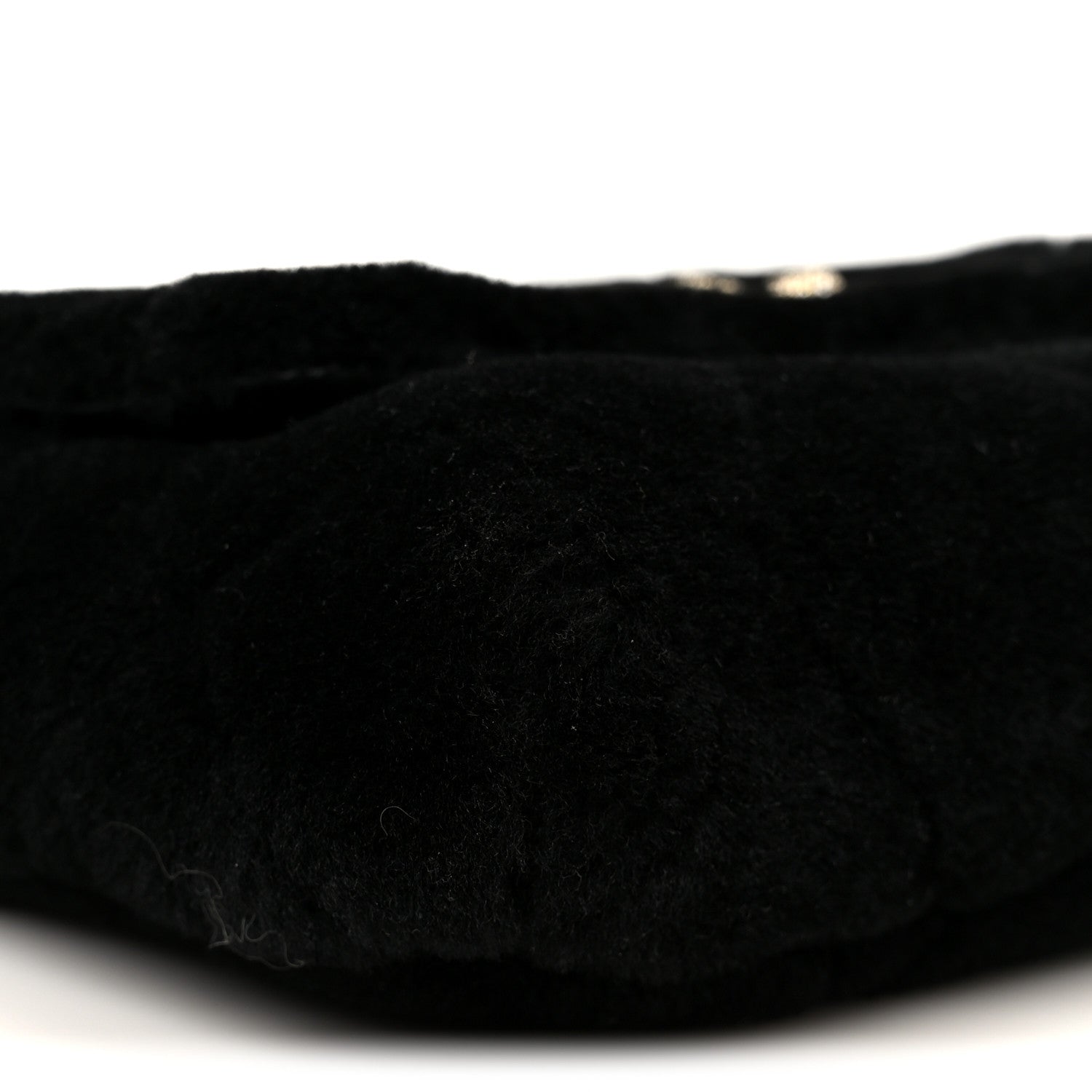 Chanel Shearling Lambskin Crystal Strass Flap Black 9 of 11