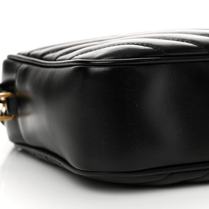 Saint Laurent Calfskin Matelasse Monogram Lou Camera Bag Black 9 of 14