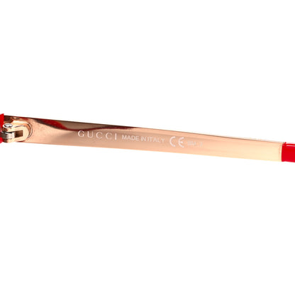 Gucci Acetate Round Sunglasses GG3770 Red 6 of 8