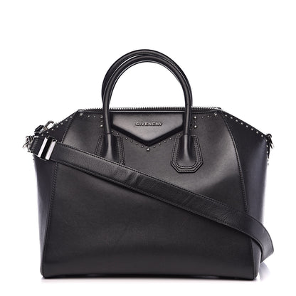 Givenchy Calfskin Medium Studded Antigona Black 1 of 20