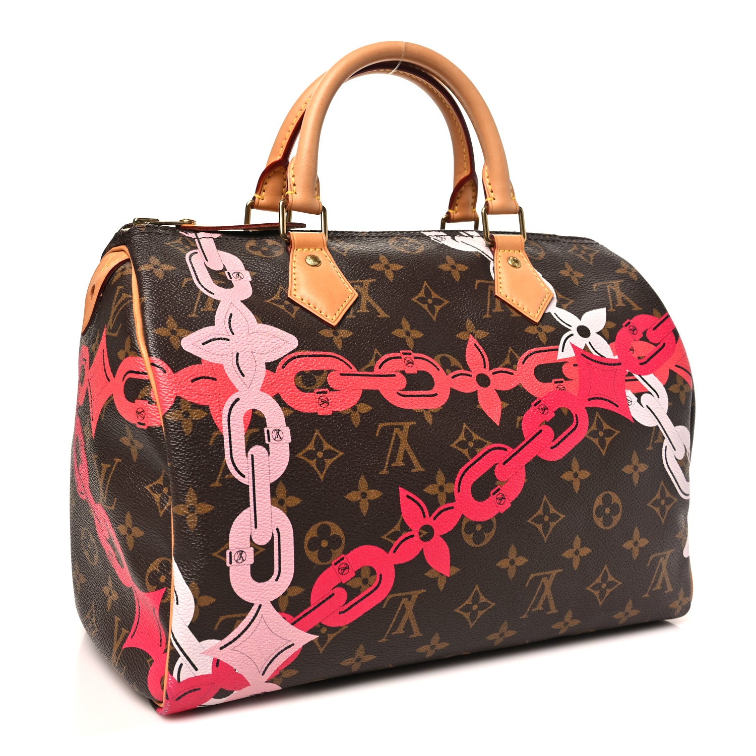 Louis Vuitton Monogram Roses Speedy 30 3 of 9