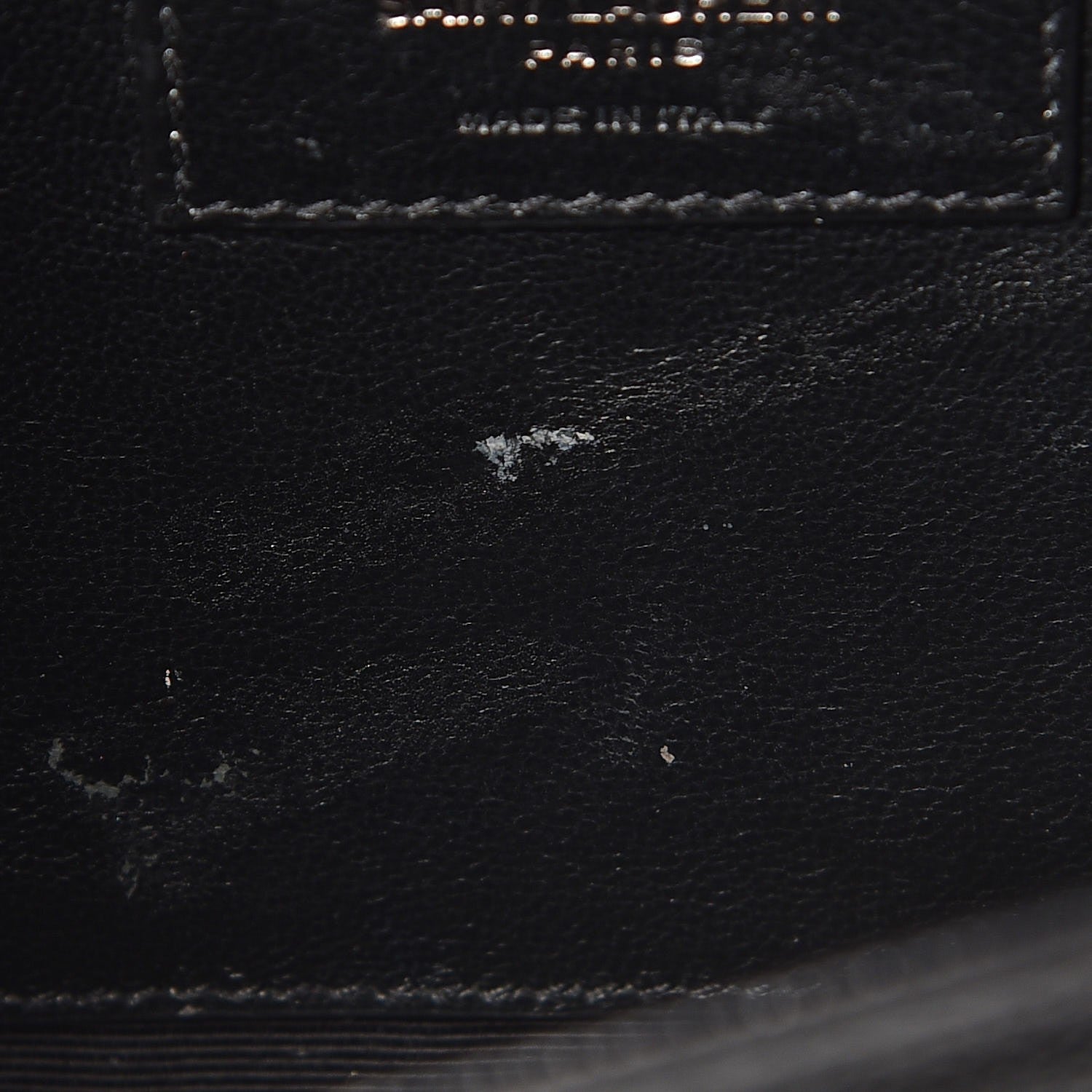 Saint Laurent Grain De Poudre Medium Classic Monogram Kate Satchel Black 7 of 10