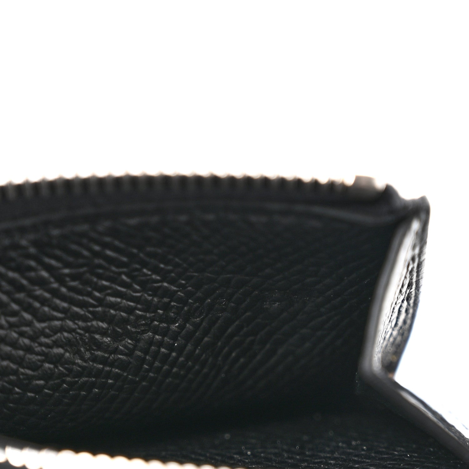 Hermes Epsom Tri-Fold Compact Bearn Wallet Black 7 of 10