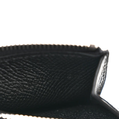 Hermes Epsom Tri-Fold Compact Bearn Wallet Black 7 of 10