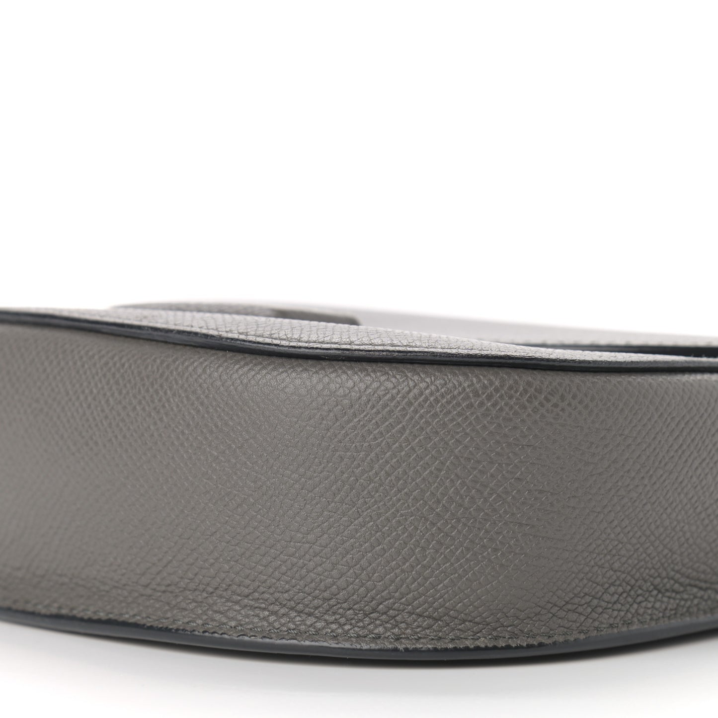 Baby Grained Calfskin Small Trotteur Grey