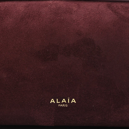 Alaia Suede Goatskin Medium Le Teckel Bag Rouge Grenat 8 of 11
