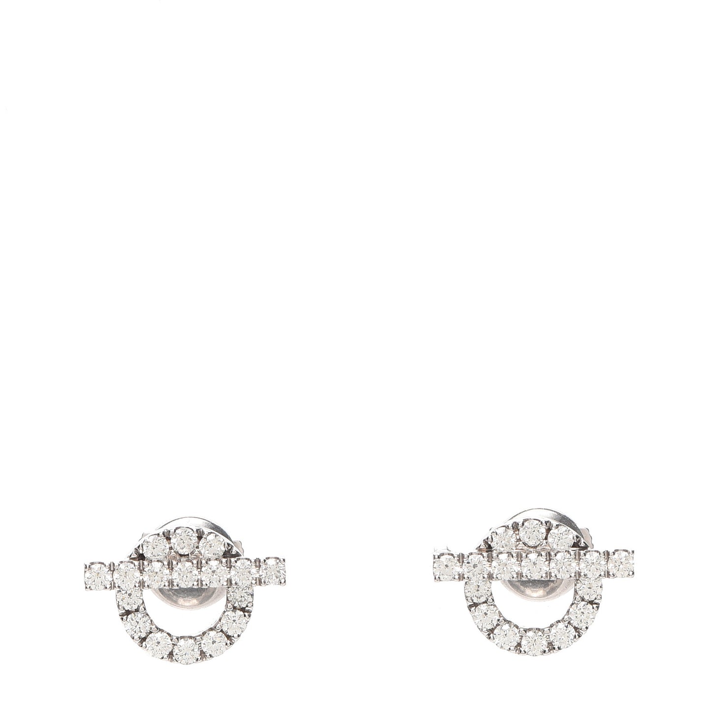 18K White Gold Diamond Finesse Earrings