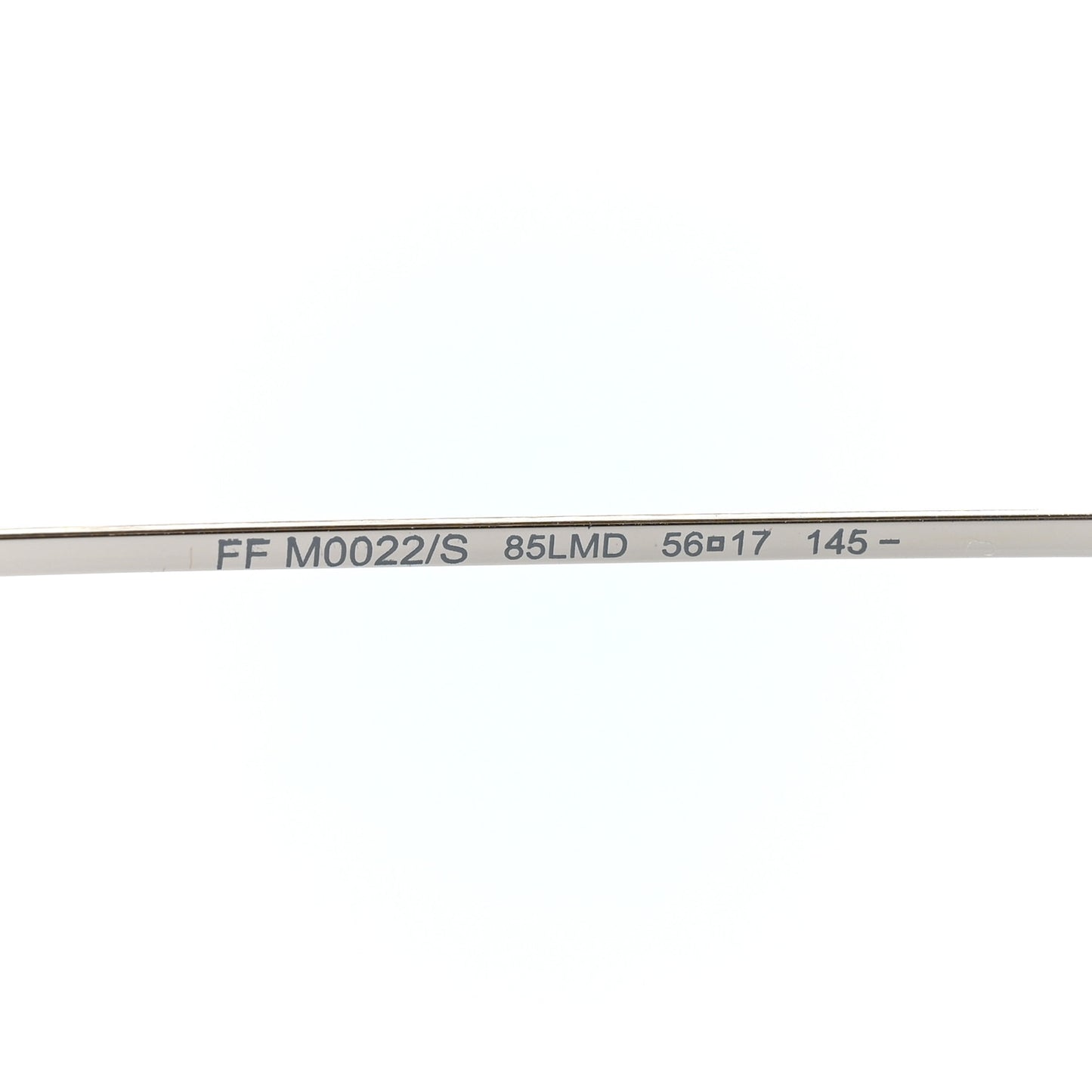 Metal Aviator Sunglasses FFM0022/S Silver