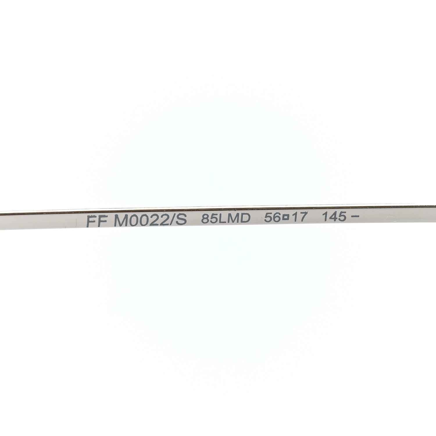 Fendi Metal Aviator Sunglasses FFM0022/S Silver 6 of 7