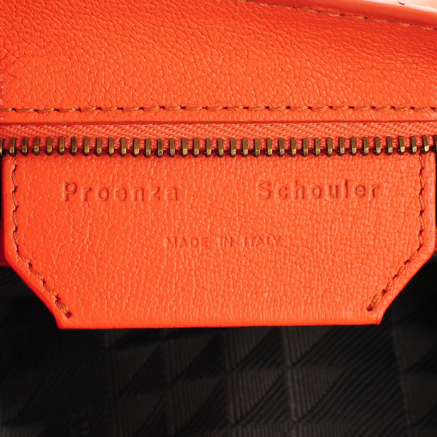 Proenza Schouler Lambskin PS1 Mini Pouch Messenger Bag Coral 6 of 7